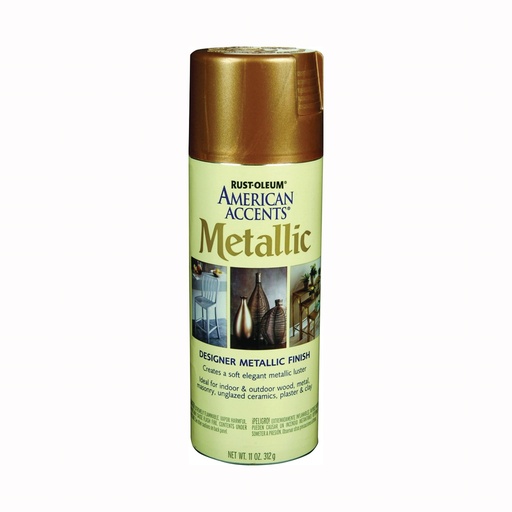 Rust-Oleum  Design Metallic Classic Spray Paint 12oz - Bronze