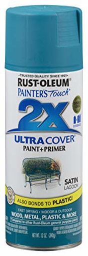 Rust-Oleum  2X Spray Paint 12oz - Satin Lagoon