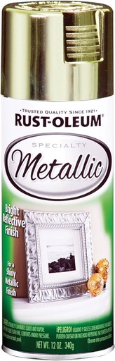 Rust-Oleum Specialty Spray Paint - Metallic Brass 11oz 