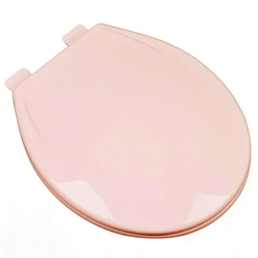 Winsford Plastic Round Toilet Seat - Pink