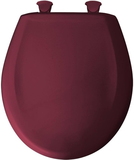 Winsford Plastic Round Toilet Seat - Ruby