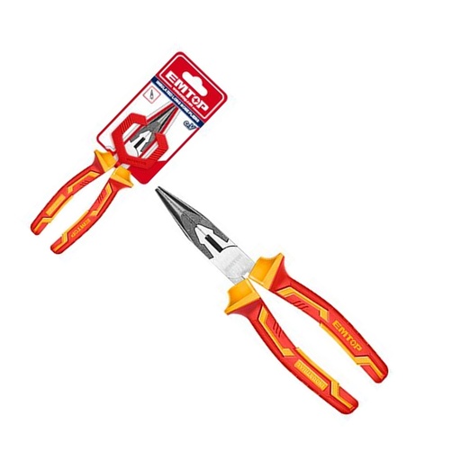 Emtop  Long Nose Pliers Insulated 1000V 8” 