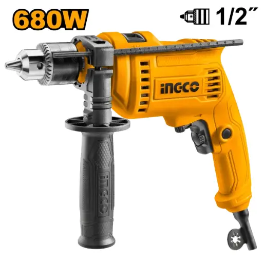 Ingco Impact Drill 680W 1/2"