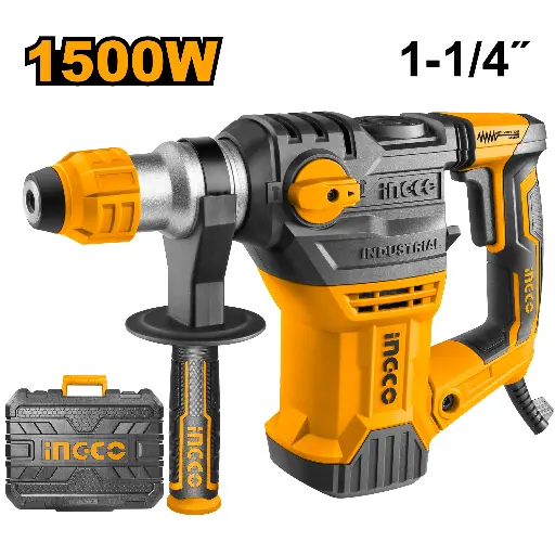 Ingco Industrial Rotary Hammer 1500W 5.5J 1 1/4"