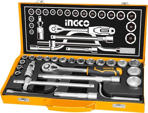 Socket Set 1/2" 24Pcs