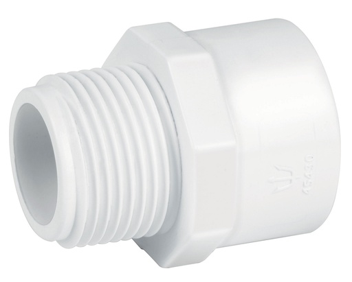 Truper PVC Adaptor Male 1/2"