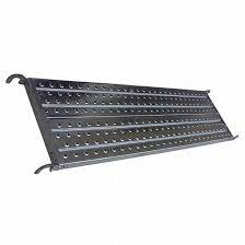 Scaffolding Planks (Galvanize. Piercing) W/ Hooks 19" x  68" Long