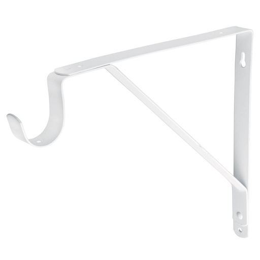 Truper Shelf Bracket - White 11"x12" 