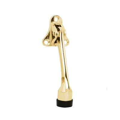 Hermex  Kick Down Door Holder - Polished Brass