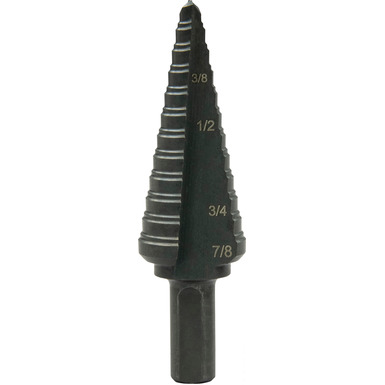 Covo Step Drill Bit 3/16-1/2