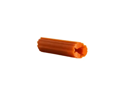 Plastic Wall Plug - Orange 2 1/2" 100Pcs