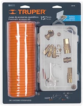 Truper  Blow Gun Accessory Kit 15Pcs