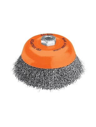 Truper Cup Brush Crimped 3” x 5/8"