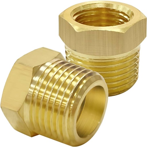 Brass Adapter 1/4" x 1/2"