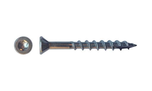 Flat Head Deck Screw 10 X 3 1/2" - Stainless Steel