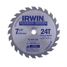 Irwin Classic Saw Blade 7 1/4” 24T