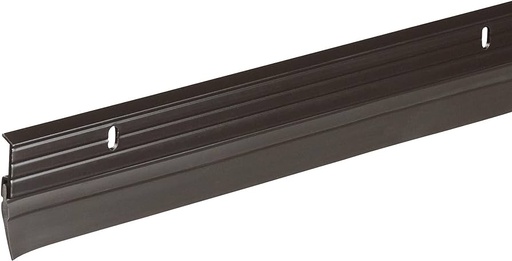 G Workx Aluminum Door Sweep 36" - Brown