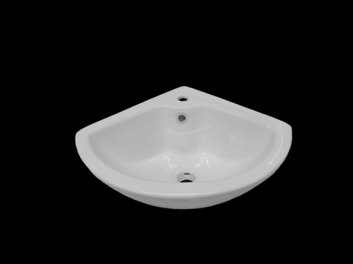 Corner Wall Hung Wash Basin 14"