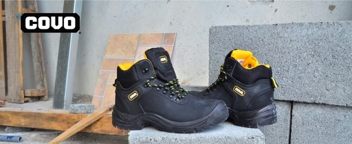 Covo Safety Boots Size 44 - Black