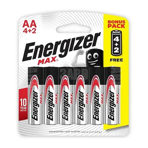 Energizer® AA Battery 6Pcs