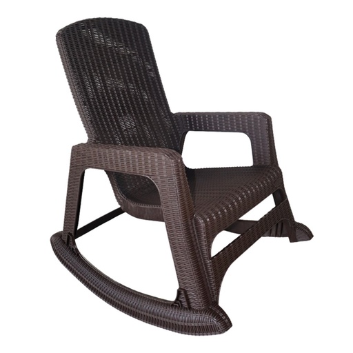 Etna Outdoor Rocking Chair - Brown