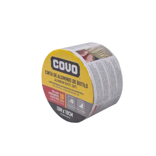 Covo Butyl Aluminum Flashband 10cm x 10M x 1.5M