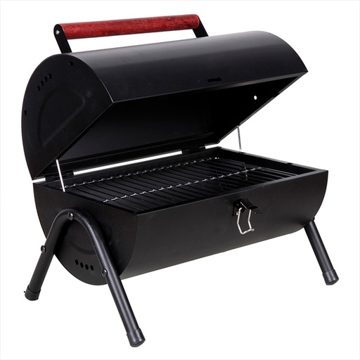 Gibson Delwin Double Barrel BBQ Pit 14.75" - Black