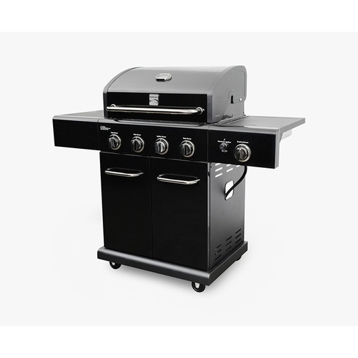 Kenmore 4 Burner Plus Searing Side Burner Grill  - Black