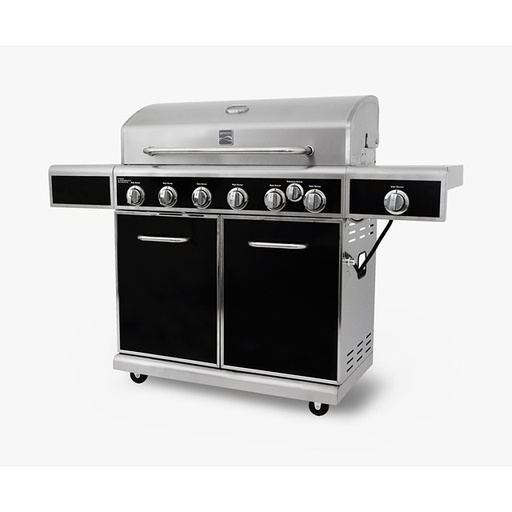 Kenmore 6 Burner Heavy Duty Grill W/Infrared Rear And Side Burner