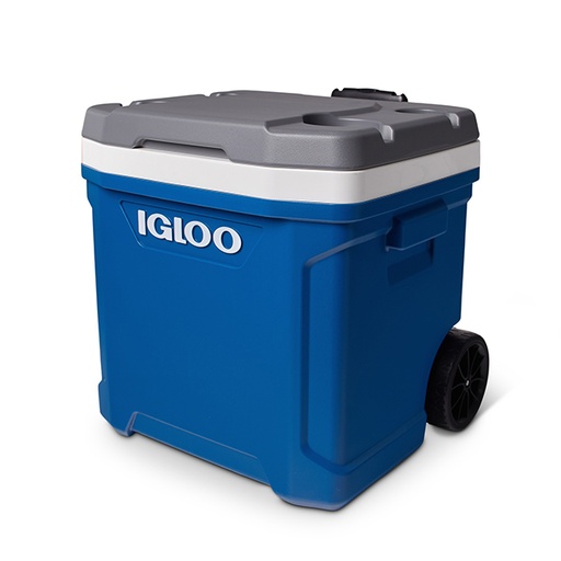 Igloo Latitude Roller Cooler 60Qt - Blue/Grey