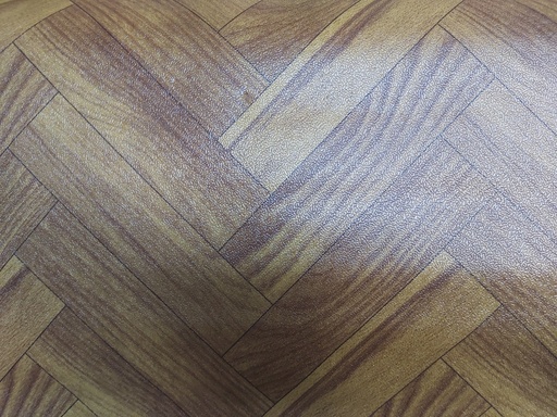 Non Skid Vinyl Wood Pattern - Brown