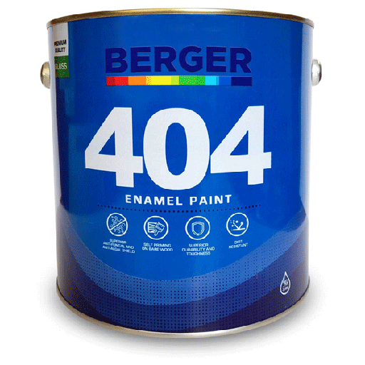 Berger  Flat Enamel 1 Gallon