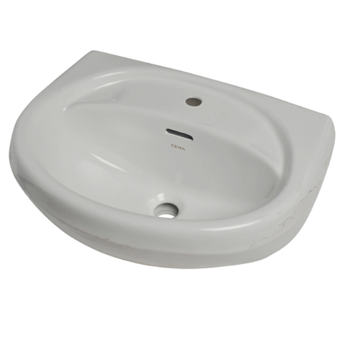 [23596100000] CERA  Cornet Wall Hung Wash Basin 22" x 16"