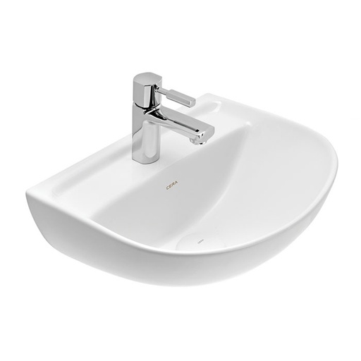 [23596500000] CERA  Chime Thin Rim Wall Hung Wash Basin 18" x 14"